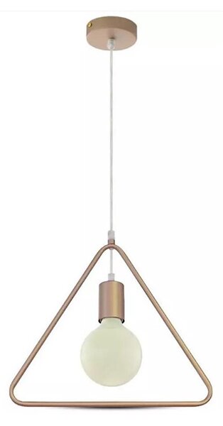 Lustră pe cablu 1xE27/60W/230V triunghi