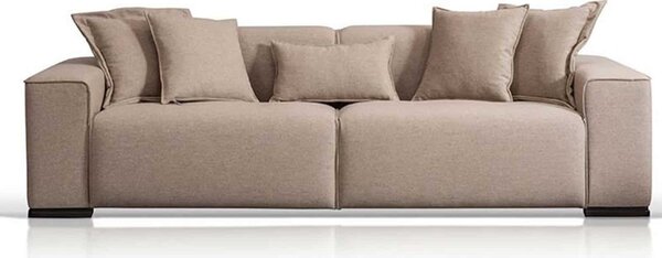 Canapea lemn masiv Uso, 252 × 71 × 95 cm