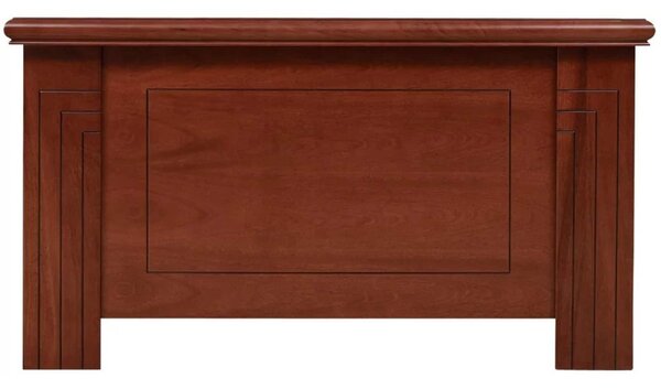 Birou lemn masiv nuc Toronto Model B2, 140 × 70 × 77 cm
