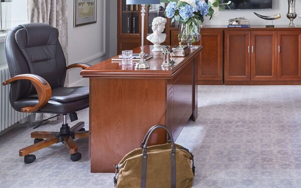Birou lemn masiv Toronto Model B2, 120 × 60 × 77 cm