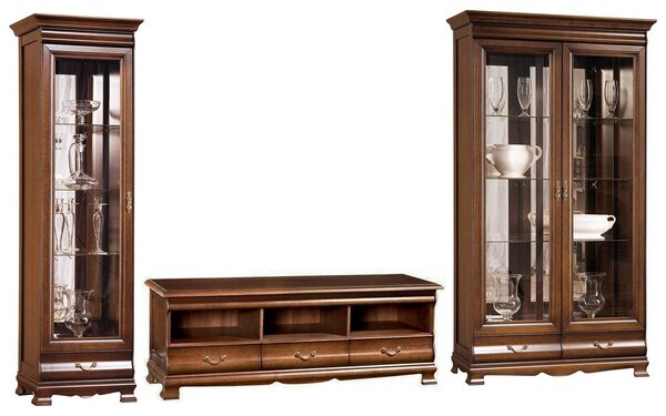 Set lemn masiv nuc Living Harper 3 Piese