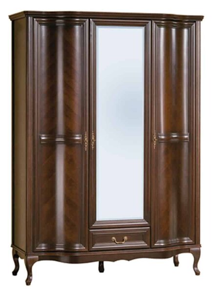 Dulap lemn masiv Weston 3 usi, 147 × 63 × 206 cm