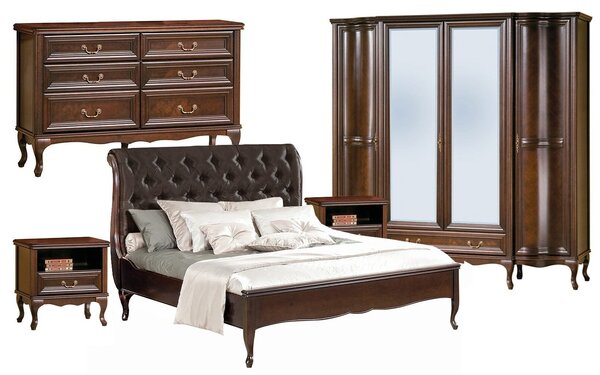 Set lemn masiv Dormitor Weston 5 Piese