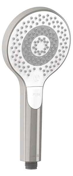 Pară de duș Kludi Dive X 3S, cu 3 jeturi, brushed nickel