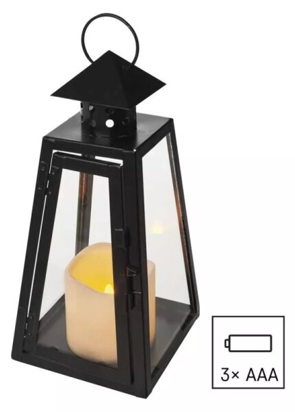 Decorațiune LED de Crăciun LED/3xAAA felinar