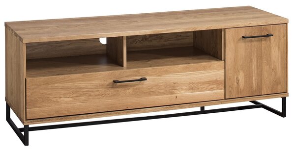 Comodă lemn masiv natur Colmar Stejar, 54.4 × 144.2 × 48 cm