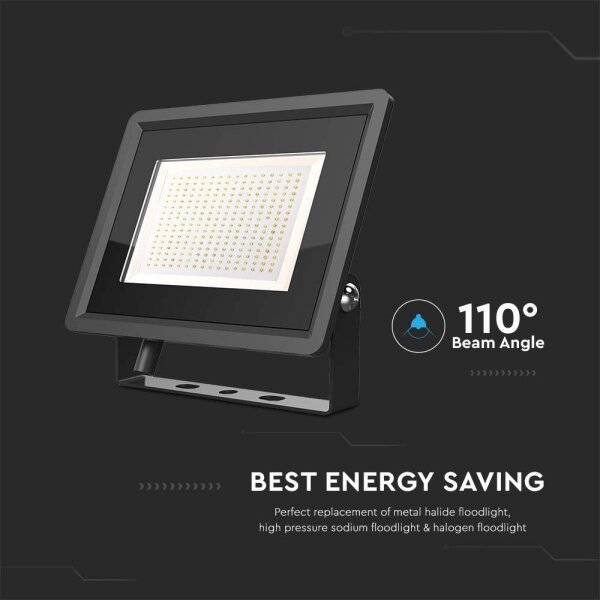 Proiector LED de exterior LED/200W/230V 6500K IP65 negru