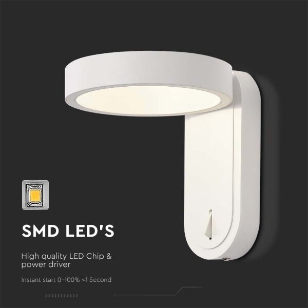LED Aplica de perete 5W 230V 3000K/4000K albă