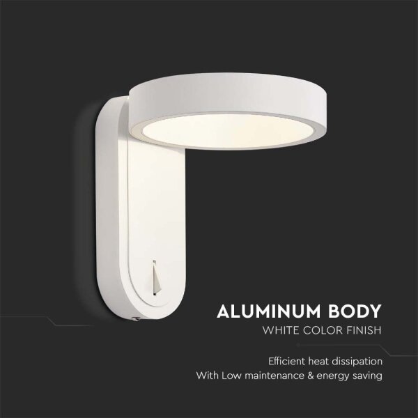 LED Aplica de perete 5W 230V 3000K/4000K albă