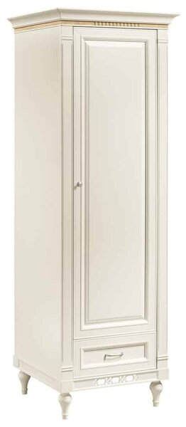 Dulap lemn masiv crem Provence -Natur, 73 × 64 × 210 cm
