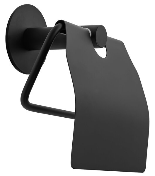 Suport hârtie igienică Black 322219A DUO