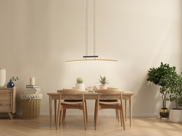 Lustră LED dimabilă pe cablu Wofi 7020-106 BOLOGNA LED/27W/230V
