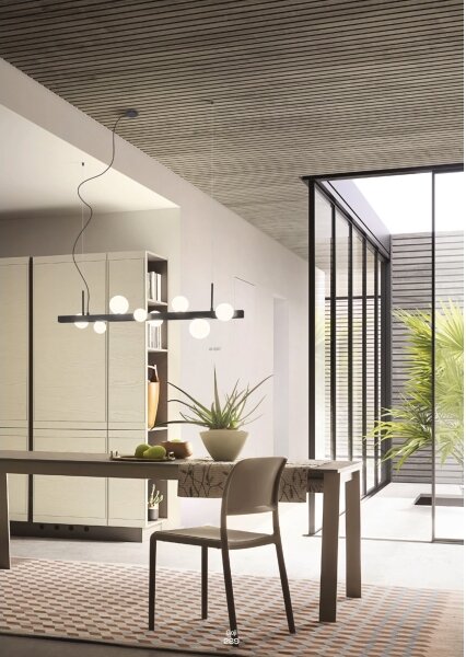 Lustră pe cablu GOJI Redo 01-2375 6xG9/28W/230V negru