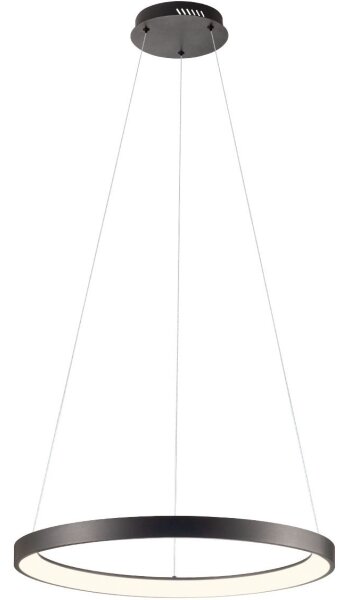 Lustră LED dimabilă pe cablu Redo 01-2674 ICONIC LED/50W/230V d. 58 cm negru
