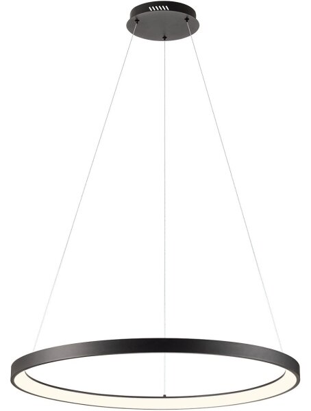 Lustră LED dimabilă pe cablu Redo 01-2677 ICONIC LED/60W/230V d. 68 cm negru