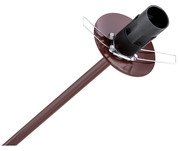 Lustră pe tijă Argon 1842 ABSOS 4xE14/7W/230V maro