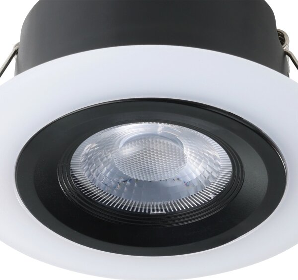 Eglo 900915 - Set 3x spot LED încastrat CALONGE 3xLED/4,8W/230V negru