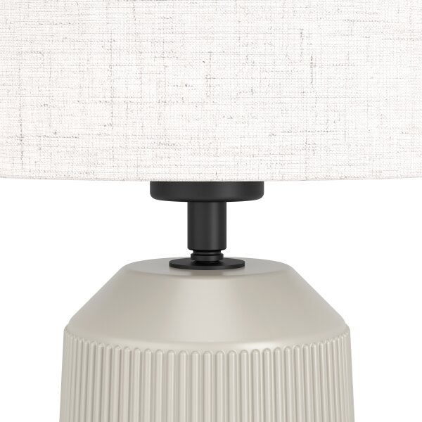 Lampă de masă Eglo 900823 CAPALBIO 1xE27/40W/230V crem