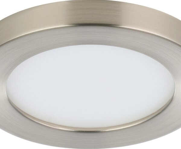 Eglo 900933 - Corp de iluminat încastrat FUEVA FLEX LED, 5,5 W, 230 V, 3000 K, crom