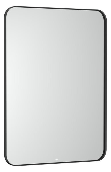 Roca Luna oglindă 60x80 cm dreptunghiular cu iluminare negru A812421000