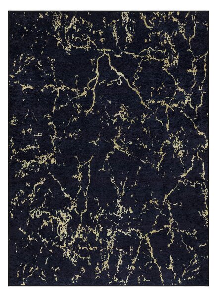 MIRO 52003.803 covor lavabil Marmură anti-alunecare - negru
