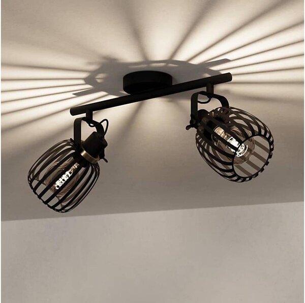 Spot GIRONA Eglo 900662 2xE27/40W/230V