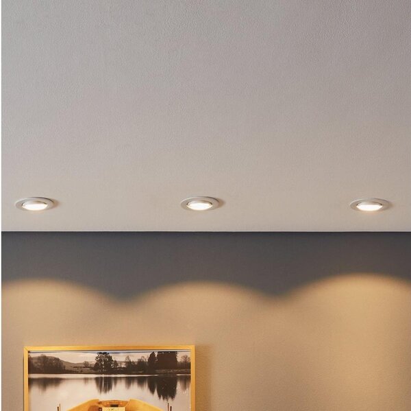 SET 3x corp de iluminat LED dimabil Eglo 900745 SALICETO 3xLED/6W/230V alb