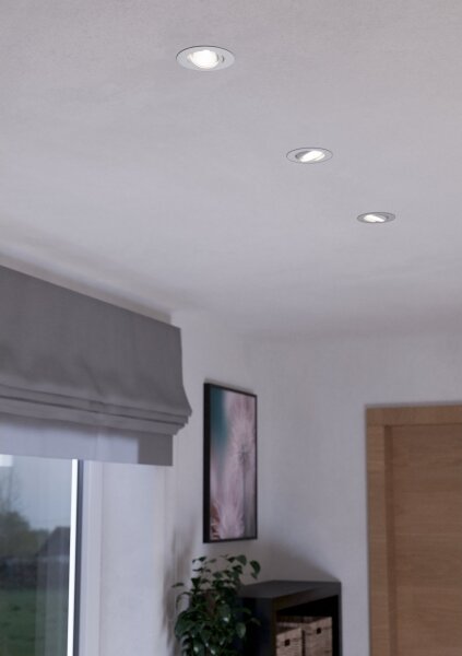 SET 3x corp de iluminat LED dimabil Eglo 900745 SALICETO 3xLED/6W/230V alb