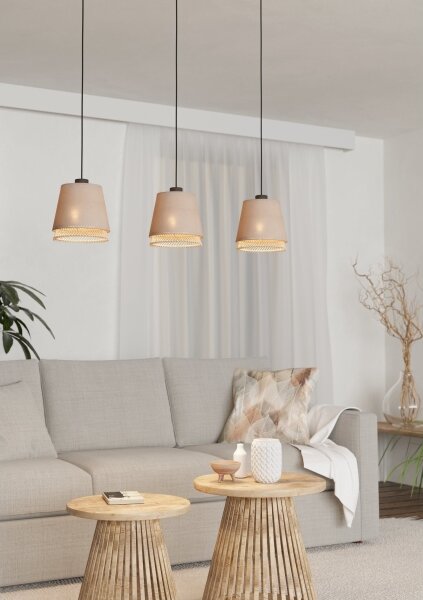 Lustră pe cablu Eglo 43976 TABLEY 3xE27/40W/230V