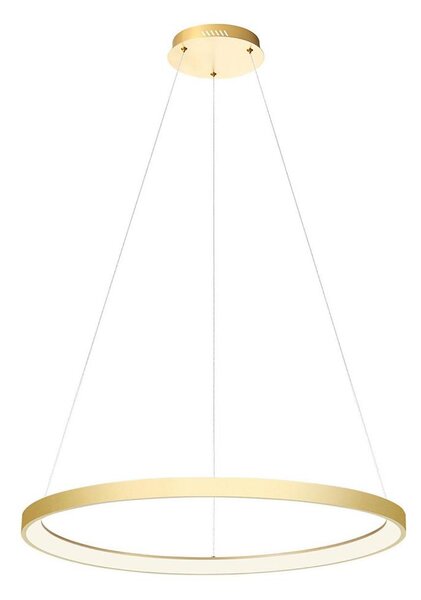 Lustră LED dimabilă pe cablu Redo 01-2676 ICONIC LED/60W/230V d. 78 cm auriu