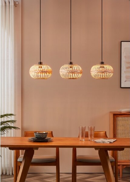 Lustră pe cablu Eglo 43863 AMSFIELD 3xE27/40W/230V