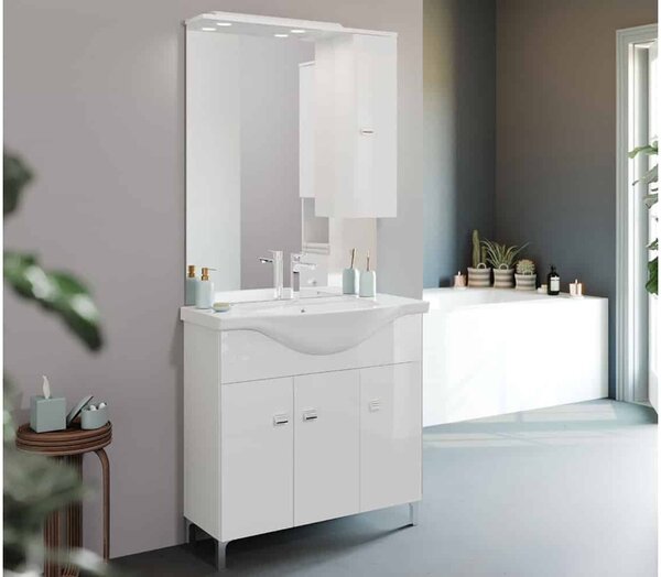 Set lemn masiv Mobilier Baie Luna 85cm Model D1