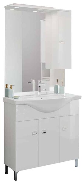 Set lemn masiv Mobilier Baie Luna 85cm Model D1