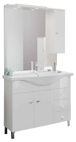Set lemn masiv Mobilier Baie Luna 105cm Model E3