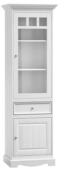 Set lemn masiv alb Living Linea 261 cm