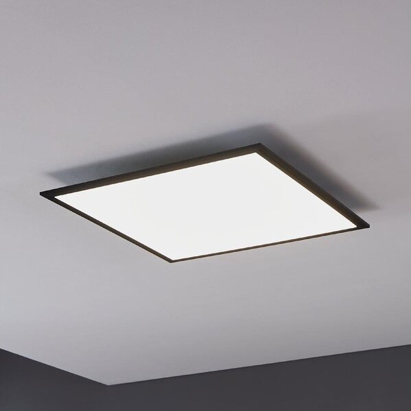 Plafonieră LED Eglo 900819 SALOBRENA LED/33W/230V 60x60 cm negru