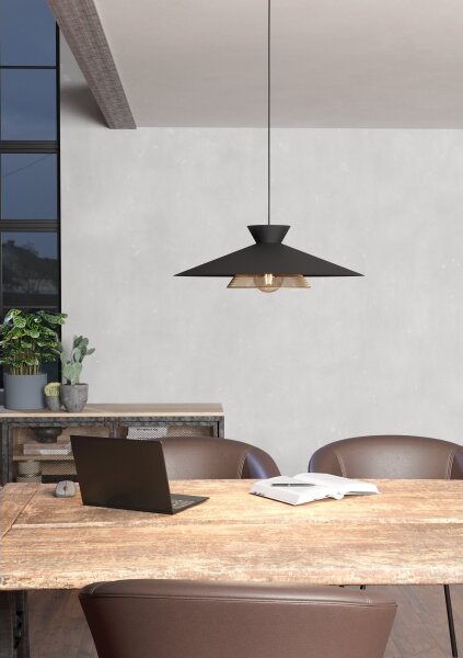 Lustră pe cablu GRIZEDALE Eglo 43885 1xE27/40W/230V