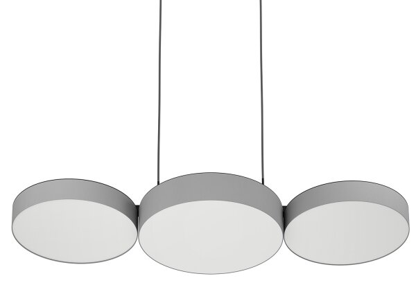 Lustră LED RGBW dimabilă pe cablu Eglo 900856 BARBANO-Z 3xLED/7,5W/230V gri