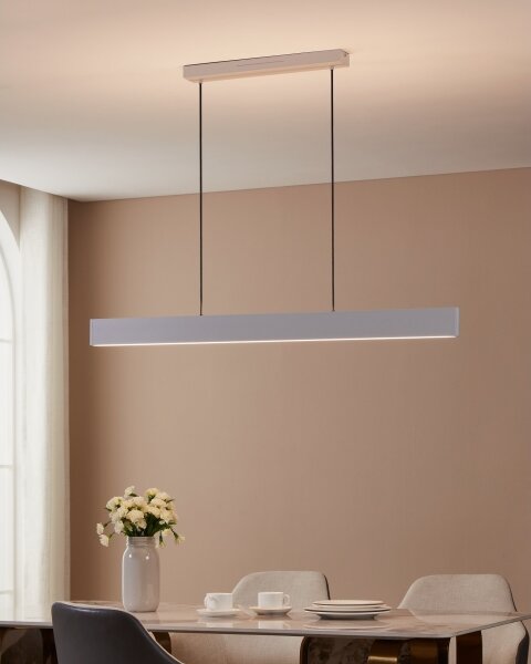 Lustră LED RGBW dimabilă pe cablu Eglo 900879 ANDREAS-Z LED/38W/230V alb