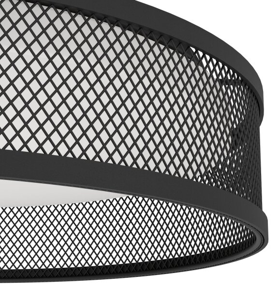 Plafonieră LED Eglo 900795 LUPPINERIA LED/20W/230V negru