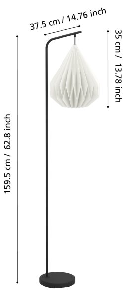 Lampadar Eglo 43895 MINTING 1xE27/25W/230V