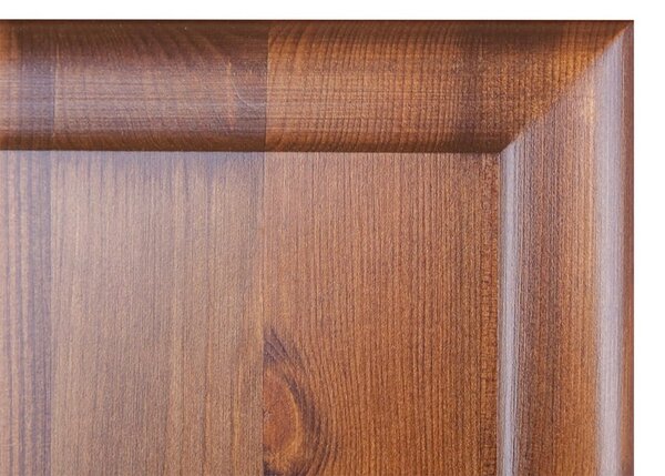 Masă lemn masiv nuc Cafea Linea 70x70cm Alb-