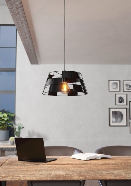 Lustră pe cablu Eglo 43892 PONTEFRACT 1xE27/40W/230V