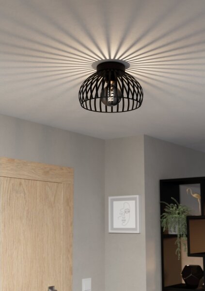 Plafonieră Eglo 900722 MOGANO 1xE27/40W/230V d. 28 cm