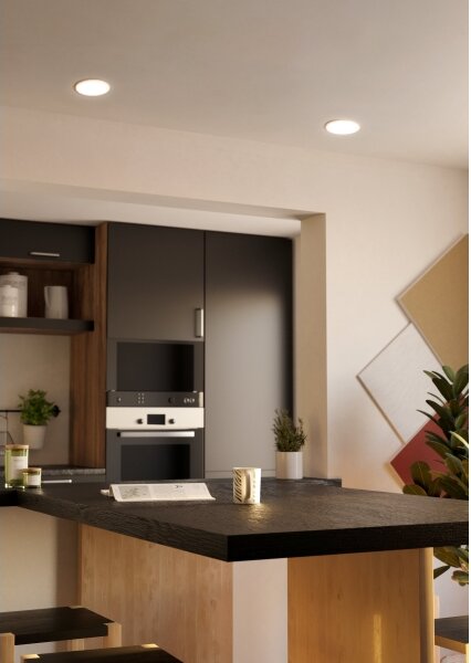 Corp de iluminat LED încastrat pentru baie Eglo 900964 RAPITA 11,5W/230V d. 15,5 cm IP65
