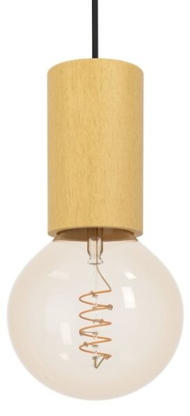 Lustră pe cablu Eglo 900801 POZUETA 1xE27/40W/230V maro