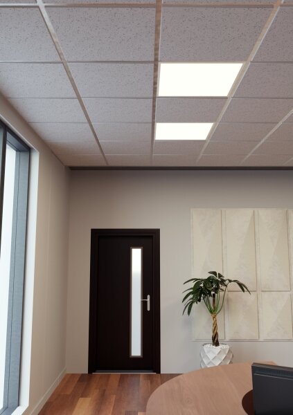 Eglo 900937 - Panou LED aplicat RABASSA, 34,5 W, 230 V, 60 x 60 cm