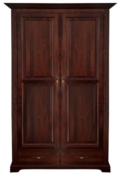 Dulap lemn masiv nuc Preston 2 Usi, 113 × 61 × 207 cm