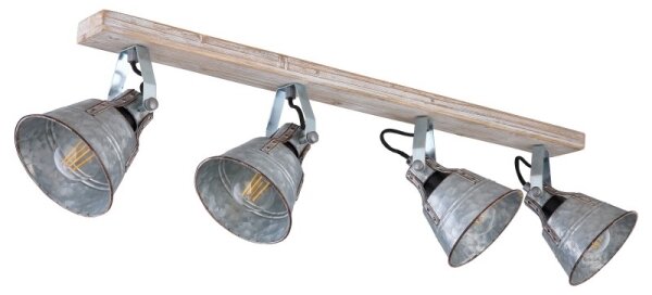 Spot GÜNTHER 4xE27/60W/230V Globo 15366Z-4