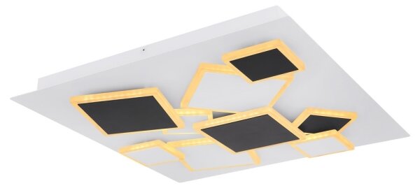 Plafonieră LED dimabilă Globo 48290-50 RABEA LED/50W/230V + telecomandă